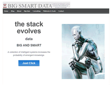 Tablet Screenshot of bigsmartdata.com